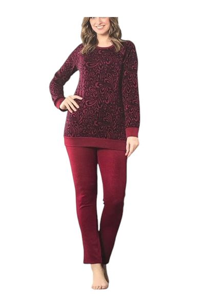 Tuba 9274- Round Neck Women's Pajama Set