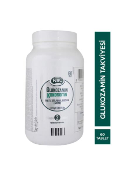 NOVAFACE STD NBL Glukozamin Kondroitin MSM 60 Tablet ( TEKLİDİR )