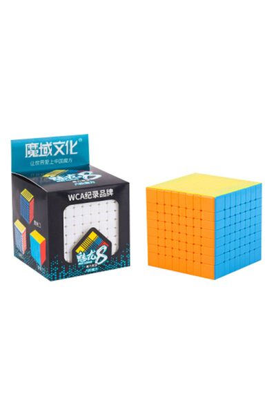TOYFEST مكعب الصبر الذكي السريع Moyu Meilong 8X8 - بدون ملصقات