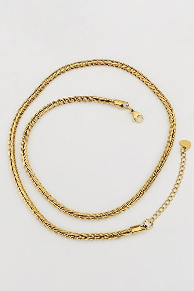 Kafdağı HOME Tilki Kuyruğu Çelik Zincir Kolye