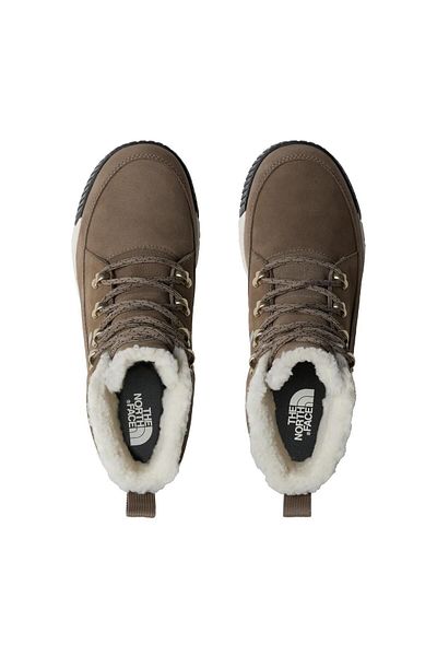 THE NORTH FACE Sierra Mid Gray-36.5 Waterproof Lace Women's Shoes Nf0A4T3X8Iu1