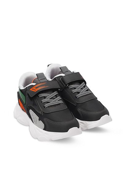 Slazenger Pantofi unisex pentru copii NABIL - pantofi gri închis
