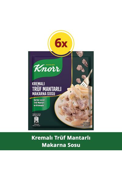 Knorr Kremalı Trüf Mantarlı Makarna Sosu 52g x6