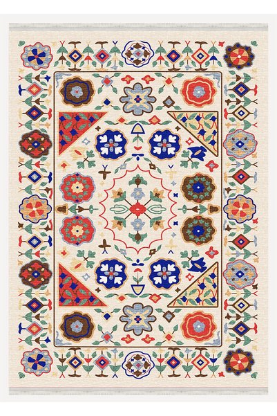 kilim home Mars 2035 Covor de living cu bază țesută, lavabil, cu model clasic...