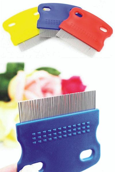 PatiCarni Cat Dog Feather Lice Flea Collector Collecting Cleaning Comb Comb Lice Flea Removal For Cat Dog