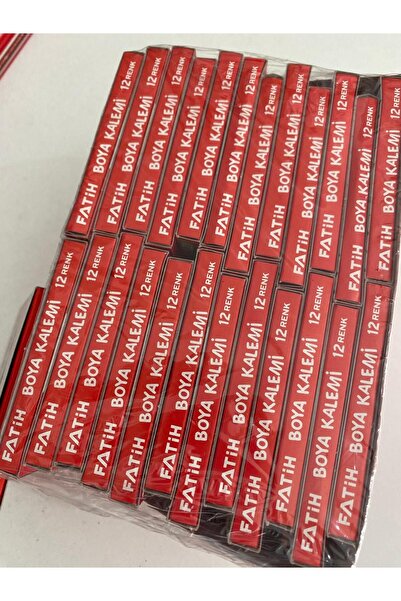 Fatih Small Size 24 Pieces 12 Pieces Dry Paint Set