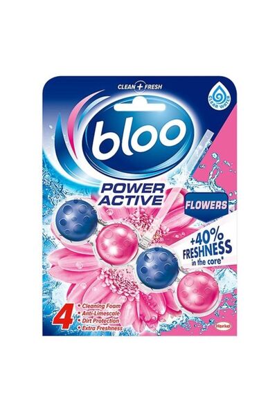 Bloo كرات باور أكتيف فلاور – كتلة حافة متقدمة مع رغوة تنظيف ونضارة إضافية