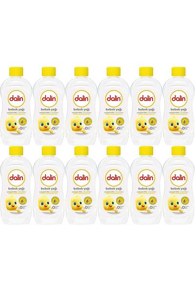 Dalin 300ml Baby Oil - Classic Active Moisturizer (Set of 12)