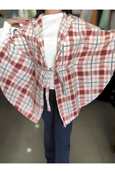 Sublime Butik Oversize Peluş Panço