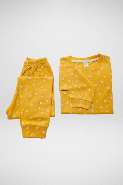 DAPSEE Star Patterned Children's Pajama Set