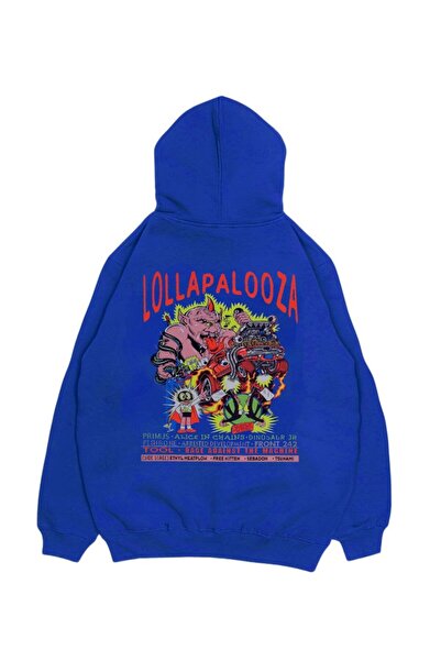 MAYDAY CULTURE Blue jacket unisex regular fit straight cut unisex Printed