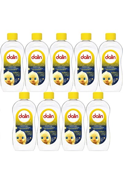 Dalin 300ml Vanilla Scented Baby Oil - Comfortable and Happy Moisturizer (Set...