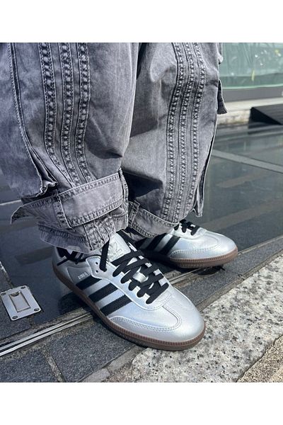 adidas Gray Samba Og W Women's Sneakers - Casual Shoes