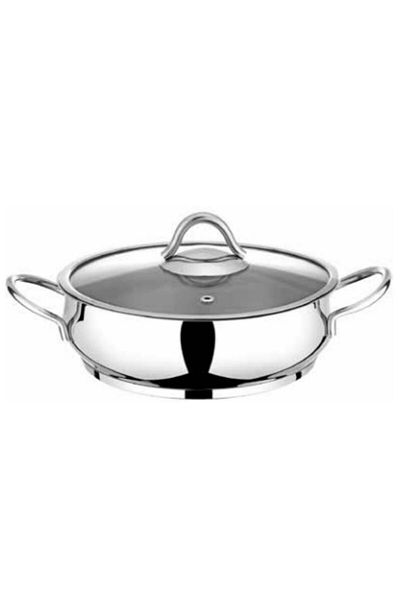 Remetta Serena Flat Steel Pot 24 Cm