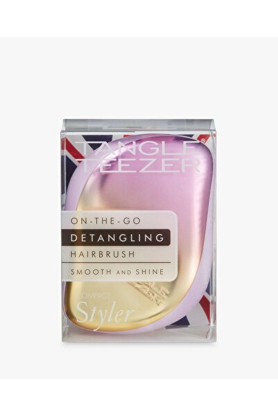 Tangle Teezer Compact Styler Lilac Yellow Chrome Saç Fırçası