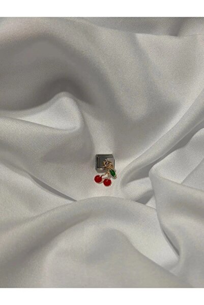 Meyras Touch İtalyan Bileklik Kiraz Çelik Charm