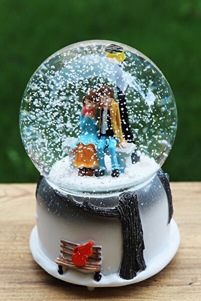 Home - Kış Masalı Sokak Lambası Sevgiliye Özel Gece Lambası Işıklı Ve Müzikli...