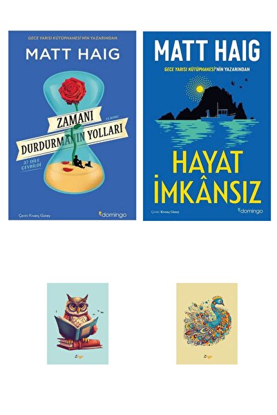 Domingo Yayınevi Hayat İmkansız 9786051983226 Zamanı Durdurmanın Yolları 9786...