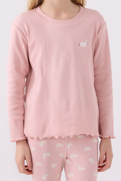 ROLY POLY Girl's Pink Corduroy Tights Suit