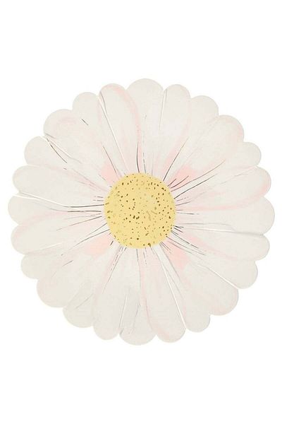 Meri Meri - Wild Daisy Plates - Wild Daisy Plates - 8 Pieces