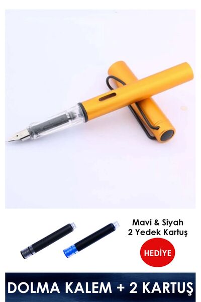 Vox Art Dolma Kalem -f- Uç - Mat Gövde (PİSTONLU) Sarı