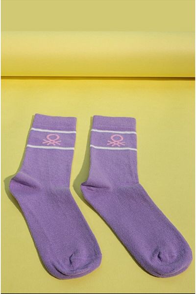 Benetton جوارب بناتي مزدوجة مقاس 20-30، 72548