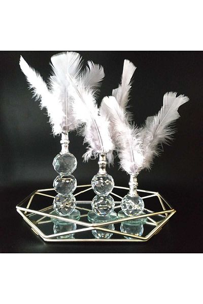 HİLALKRİSTAL Δίσκος Πρίσματος Καθρέφτης-Söz-Nişan -Δίσκος παρουσίασης