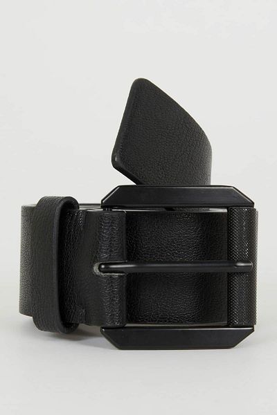 DeFacto Men's Faux Leather Belt with Bag B9617Axns