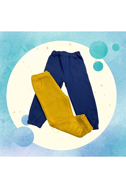 bediş baby clothes 2’li iki iplik Şardonlu çocuk ve bebek eşofman altı