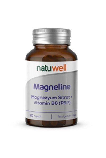 NOVAFACE STD Natuwell Magneline Magnezyum Sitrat P5P Vitamin B6 30 Kapsül ( TEKLİDİR )