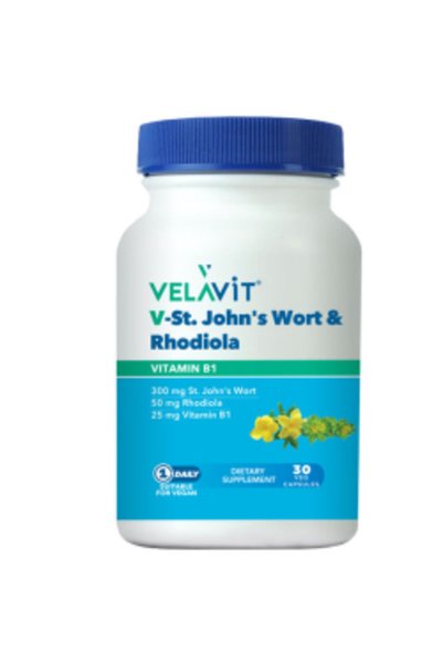 NOVAFACE STD Velavit V St Johns Worth Rhodiola 30 Tablet ( TEKLİDİR )