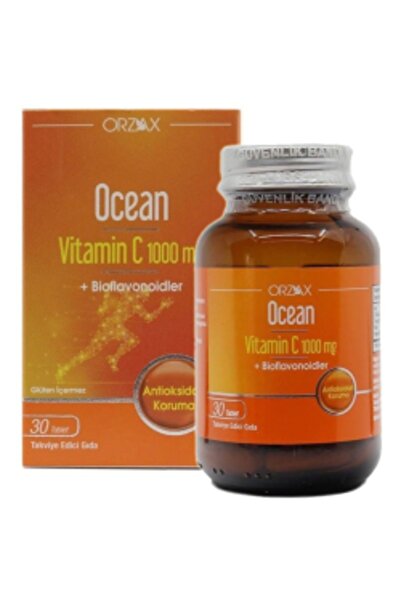 Orzax Ocean Vitamin C 1000 Mg 30 Tablet