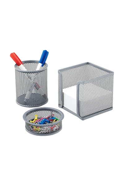 Mas 505 Metal Perforation a Set Gray 3 Piece