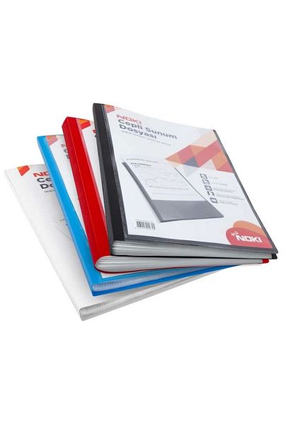 Noki Noki 64160-n pocket presentation file a4 white 60 pieces