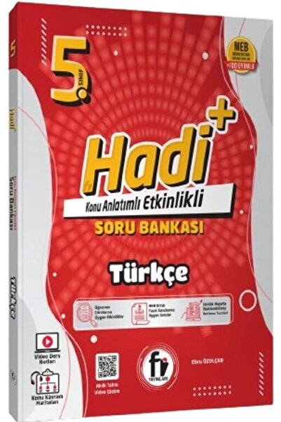 Özgün Yayınları Fi Yayınları  5.SINIF HADİ+ TÜRKÇE KONU ANLATIMLI 2024 YENİ B...