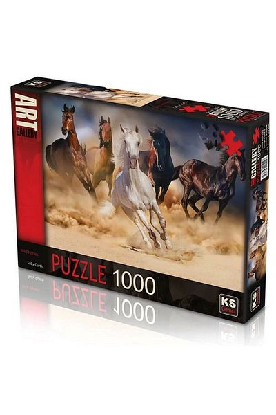 TOYFEST ألعاب KS - لغز الخيول البرية 1000 قطعة 20769