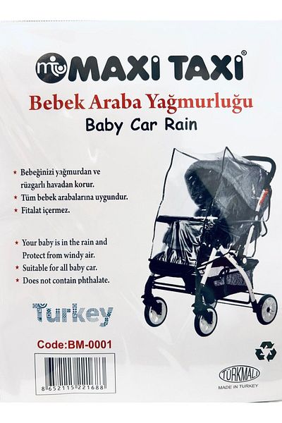 Maxi Taxi Luxury Baby Raincoat Stroller