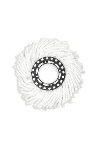 pazaristanbul Rotating Head Tasseled Mop Spare Cloth 2 Pieces