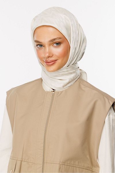 Mooncorn Φουλάρι Luxury Pearl Nova με σχέδιο ζακάρ