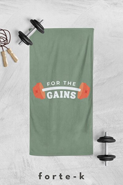 Fortek Home Фітнес-рушник - з цифровим принтом, рушник для спортсменів, 50x100 см