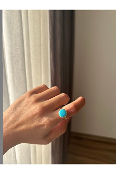 Doğaltaş Turkuaz yüzük