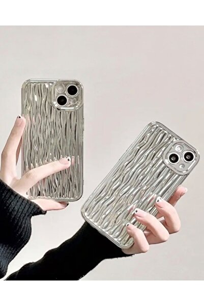 KILIF HOUSE iPhone 11 Pro Max Compatible Nickel Plated Waterway Case