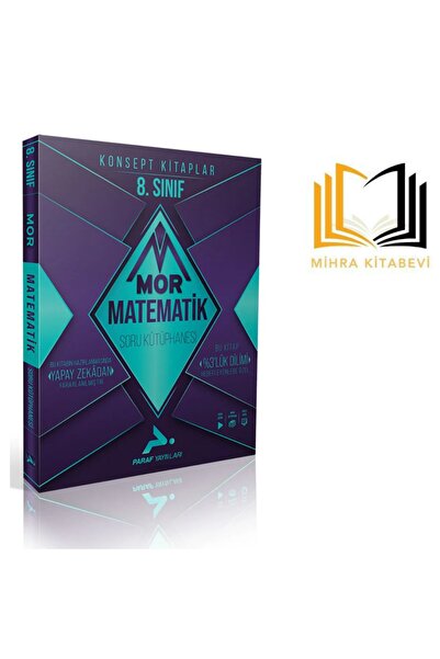 paraf yayınları 8 Sınıf Mor Matematik Soru Kütüphanesi 2025-2026(240 SYF.)