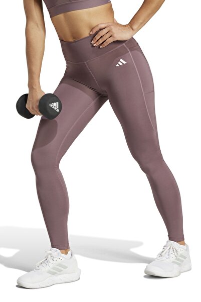 adidas OPT ESS ST 1/1 Mor Kadın Tayt