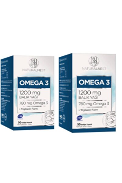 Naturalnest STD Naturalnest Omega 3 1200 MG 30 + 30 Kapsül ( TEKLİDİR )