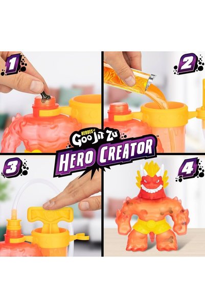 Heroes of Goo Jit Zu Stretch Strikes Figure Making Set - Blazagon