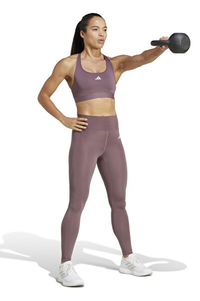 adidas OPT ESS ST 1/1 Mor Kadın Tayt