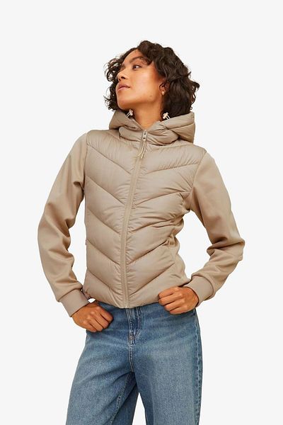 JJXX Jxmacy Beige Coat for Women 12264632 -Feathergray