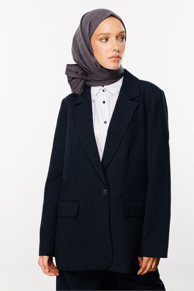 Mooncorn Σάλι Bamboo Jacquard - Καπνιστό