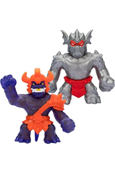 Heroes of Goo Jit Zu Pachet Stretch Strikes - Knight Blazagon VS Corruptagon